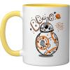 image:imageStar Wars BB8 One of a Kind Droid Doodle Ceramic Mug OrangeWhiteYellowWhite