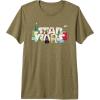 image:imageStar Wars Christmas Logo Holiday Celebration Premium Triblend TShirtOlive Green