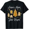 image:imageStar Wars Christmas Silent Night Jedi Knight Gingerbread TShirtBlack