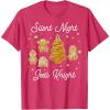 image:imageStar Wars Christmas Silent Night Jedi Knight Gingerbread TShirtRed Heather
