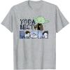 image:imageStar Wars Classic Yoda Mothers Day Best Mom TShirtHeather Grey