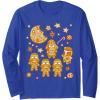 image:imageStar Wars Gingerbread Cookies Galactic Empire Holiday Long Sleeve TShirtRoyal Blue