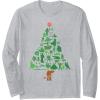 image:imageStar Wars Holiday Christmas Tree Long Sleeve TShirtHeather Grey