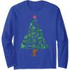 image:imageStar Wars Holiday Christmas Tree Long Sleeve TShirtRoyal Blue