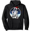 image:imageStar Wars Holiday Santa Hat Christmas R2D2 Circle Pullover HoodieBlack