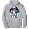 image:imageStar Wars Holiday Santa Hat Christmas R2D2 Circle Pullover HoodieHeather Grey