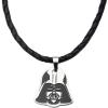 image:imageStar Wars Jewelry Darth Vader Enamel Small Leather Pendant Necklace 18