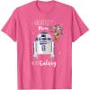 image:imageStar Wars R2D2 Greatest Mom in the Galaxy Mothers Day TShirtPink Heather