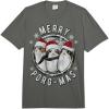 image:imageStar Wars The Last Jedi Christmas Merry PorgMas Holiday Comfort Colors Adult Heavyweight TshirtDark Grey
