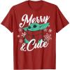 image:imageStar Wars The Mandalorian Christmas The Child Merry amp Cute TShirtCranberry Red