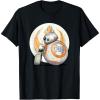 image:imageStar Wars The Rise of Skywalker BB8 DO Droid BFF TShirtBlack