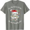 image:imageStar Wars Trooper Tangled Naughty Side Christmas TShirt TShirtOlive Heather