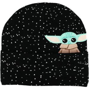 image:imageBioworld Grogu Peekaboo Embroidered Jacquard Beanie Black