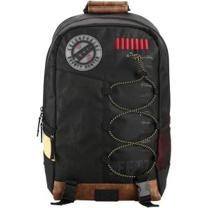 image:imageBioworld Mandalorian Bounty Hunter Flat Front with Bungee Detailing and Mesh Panels BackpackLaptop