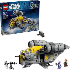 image:imageLEGO Star Wars The Mandalorian and Grogu The Razor Crest Building Toy  Build and Display Set for Boys amp Girls Ages 10  Star Wars Gifts for Birthdays amp Fans  75447