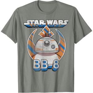 image:imageStar Wars BB8 Episode 7 Rebel Logo With Stripes TShirtOlive Heather