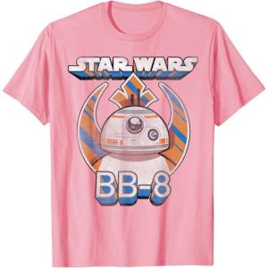 image:imageStar Wars BB8 Episode 7 Rebel Logo With Stripes TShirtPink