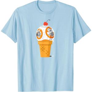 image:imageStar Wars BB8 Ice Cream TShirtBaby Blue