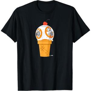 image:imageStar Wars BB8 Ice Cream TShirtBlack