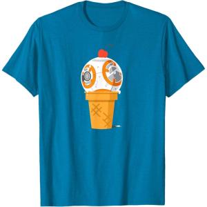 image:imageStar Wars BB8 Ice Cream TShirtSapphire Blue