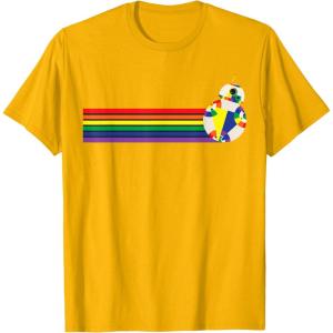 image:imageStar Wars BB8 Rainbow TShirtGolden Yellow