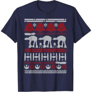 image:imageStar Wars Battle Of Hoth Ugly Christmas Sweater TShirt TShirtNavy Blue