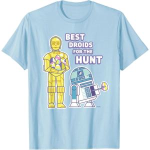 image:imageStar Wars Best Droids For the Hunt Easter TShirtBaby Blue