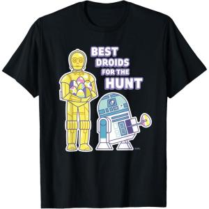 image:imageStar Wars Best Droids For the Hunt Easter TShirtBlack