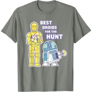 image:imageStar Wars Best Droids For the Hunt Easter TShirtOlive Heather