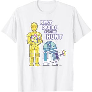 image:imageStar Wars Best Droids For the Hunt Easter TShirtWhite