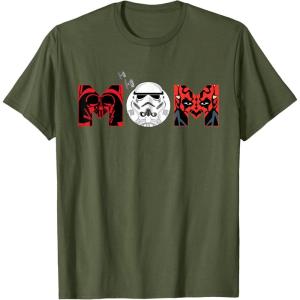 image:imageStar Wars Darth Vader Darth Maul Mom Mothers Day Birthday TShirtOlive Green