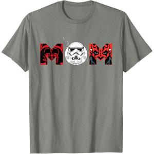 image:imageStar Wars Darth Vader Darth Maul Mom Mothers Day Birthday TShirtOlive Heather