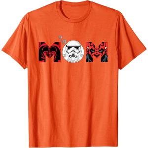 image:imageStar Wars Darth Vader Darth Maul Mom Mothers Day Birthday TShirtOrange