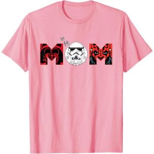 image:imageStar Wars Darth Vader Darth Maul Mom Mothers Day Birthday TShirtPink