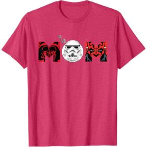 image:imageStar Wars Darth Vader Darth Maul Mom Mothers Day Birthday TShirtRed Heather