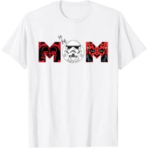 image:imageStar Wars Darth Vader Darth Maul Mom Mothers Day Birthday TShirtWhite