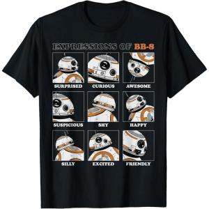 image:imageStar Wars Expressions of BB8 TShirtBlack