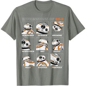 image:imageStar Wars Expressions of BB8 TShirtOlive Heather