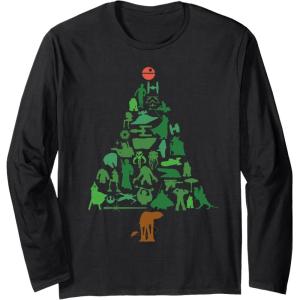image:imageStar Wars Holiday Christmas Tree Long Sleeve TShirtBlack