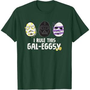 image:imageStar Wars I Rule This GalEggsy Darth Vader Empire Easter TShirtDark Green