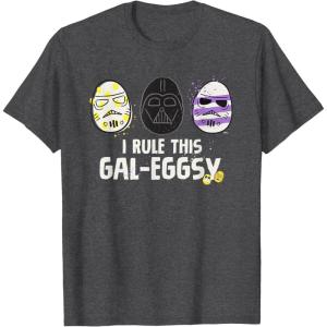 image:imageStar Wars I Rule This GalEggsy Darth Vader Empire Easter TShirtDark Heather Grey