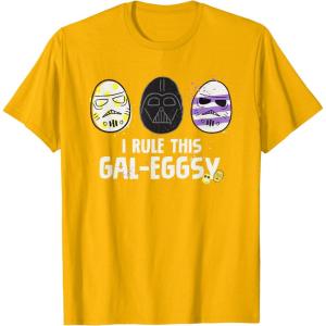image:imageStar Wars I Rule This GalEggsy Darth Vader Empire Easter TShirtGolden Yellow