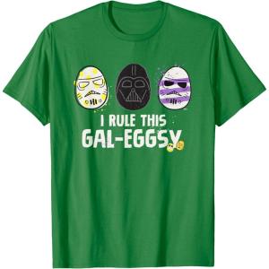 image:imageStar Wars I Rule This GalEggsy Darth Vader Empire Easter TShirtKelly Green