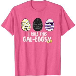 image:imageStar Wars I Rule This GalEggsy Darth Vader Empire Easter TShirtPink Heather
