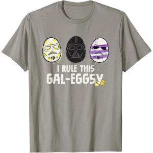 image:imageStar Wars I Rule This GalEggsy Darth Vader Empire Easter TShirtSlate Grey
