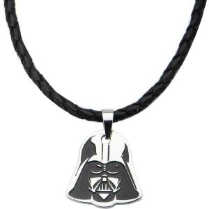 image:imageStar Wars Jewelry Darth Vader Enamel Small Leather Pendant Necklace 18