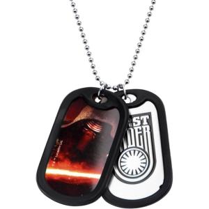 image:imageStar Wars Jewelry Episode 7 Kylo Ren Stainless Steel Double Dog Tag Pendant Necklace 22