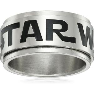 image:imageStar Wars Jewelry Logo Stainless Steel Spinner Mens Ring