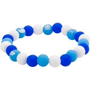 image:imageStar Wars Jewelry Womens R2D2 Silicone Bead Stretch Bracelet WhiteBlue Expandable SWR2SILBR01