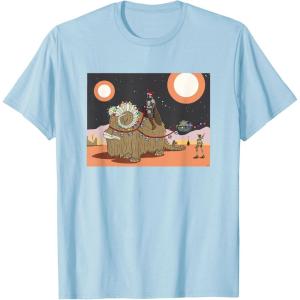 image:imageStar Wars Mandalorian amp Grogu Christmas Jingle Bell Bantha TShirtBaby Blue